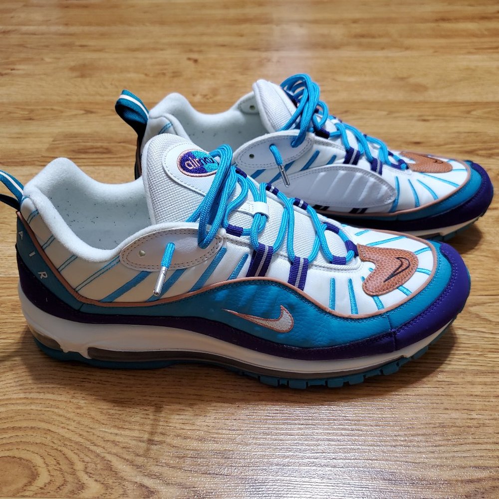 Nike Air Max 98 SPIRIT TEAL 640744-500 MENS SIZE 1